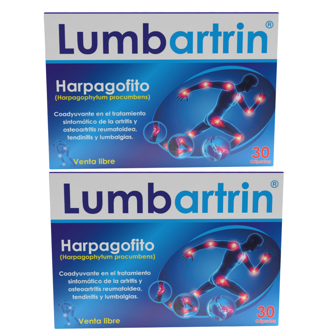 Miniatura 1 de Lumbartrin 30 capsulas x 2 unidades